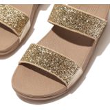 FitFlop Women Lulu Slide Glitter Latte Beige-Schoenmaat 36