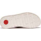 FitFlop F-Mode Leather Flatform Toe-Post Sandals PAARS