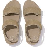 FitFlop Lulu Adjustable Shimmerlux Back-Strap Sandals BEIGE