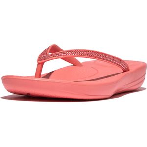 FitFlop Women Iqushion Sparkle TPU Rosy Coral-Schoenmaat 42