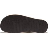 FitFlop Iqushion Men'S Leather Toe-Post Sandals GRIJS