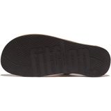 FitFlop Iqushion Men'S Leather Toe-Post Sandals GRIJS