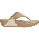 FitFLop Lulu Shimmer Lux dames slipper - Beige