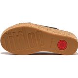 FitFlop Eloise leather/cork wedge cross slides