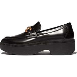 FitFlop - F-Luma Chunky Snaffle - Loafers - Black - Boxleer