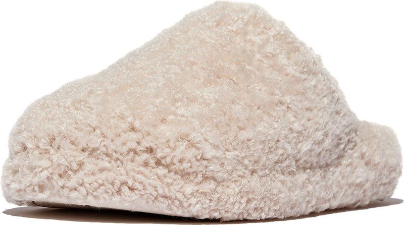 FitFlop - iQushion Wrapped Mule - Pantoffel - All Black - Teddy