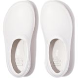 FitFlop - Industrial Clog - Klomp - Urban White - Leer/Rubber, Antistatisch, Ergonomisch, Antislip