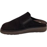 FitFlop - Gen-FF Closed Back Mule - Klomp - Black - Suède, Microwobbleboard Tussenzool, Rubber Buitenzool