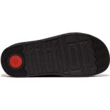 FitFlop - Gen-FF Closed Back Mule - Klomp - Black - Suède, Microwobbleboard Tussenzool, Rubber Buitenzool