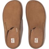 FitFlop - Gen-FF Closed Back Mule - Klomp - Black - Suède, Microwobbleboard Tussenzool, Rubber Buitenzool