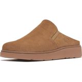 FitFlop - Gen-FF Closed Back Mule - Klomp - Black - Suède, Microwobbleboard Tussenzool, Rubber Buitenzool