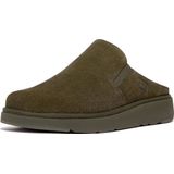 FitFlop - Gen-FF Closed Back Mule - Klompen - Deep Olive - Suède