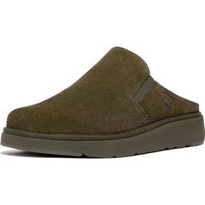 FitFlop - Gen-FF Closed Back Mule - Klompen - Deep Olive - Suède
