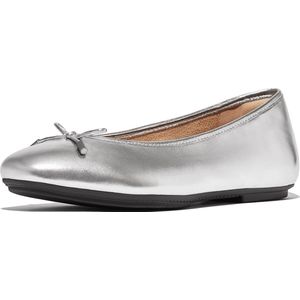 Fitflop - IH2-011 - Ballerina - Zilverkleurig - Leer