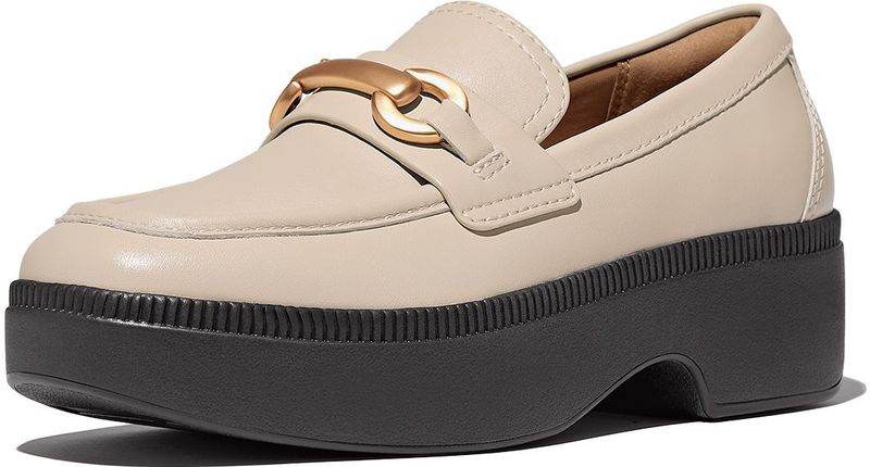 FitFlop - F-Luma Chunky Snaffle - Loafers - Stone Beige