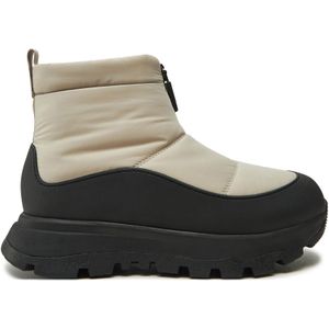 FitFlop Neo-D-Hyker Padded Quilted Boot Short (Zip) GRIJS