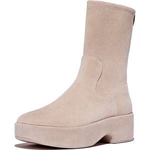 FitFlop F-Luma Boot - Stretch Suede (Wrapped) BEIGE