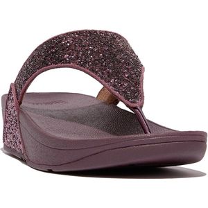 FitFlop Lulu Glitter Toe-Thongs PU Glitter PAARS