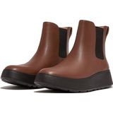 FitFlop F-Mode Leather Flatform Chelsea Boots BRUIN