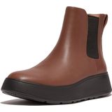 FitFlop F-Mode Leather Flatform Chelsea Boots BRUIN