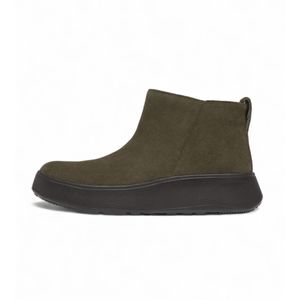 Fitflop - F-Mode - Laarzen - Deep Olive - Rubberen Zool