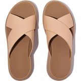 FitFlop - F-Mode - Slippers - Sandy Beige - Leer