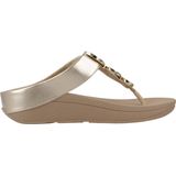 FitFlop - Halo Bead-Circle - Teenslippers - Rose Gold - Microvezel/Rubber