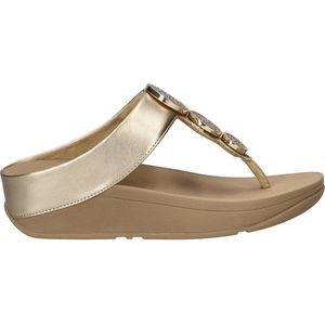 FitFlop - Halo Bead-Circle - Teenslippers - Rose Gold - Microvezel/Rubber