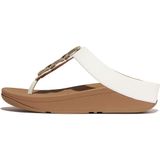 FitFlop - Fino Crystal-Chain Sandalen - Zwart - Leer