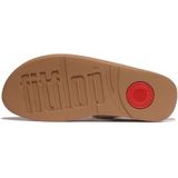 FitFlop - Fino Crystal-Chain Sandalen - Zwart - Leer