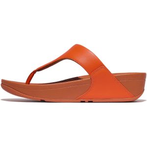 FitFlop - Women Lulu Leather - Gezondheidsslippers - Satsuma - Leer