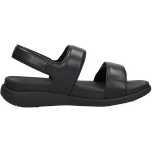 Fitflop - IV9-090 - Sandalen - Zwart - Klittenband, Casual, Microwobbleboard™ Tussenzool