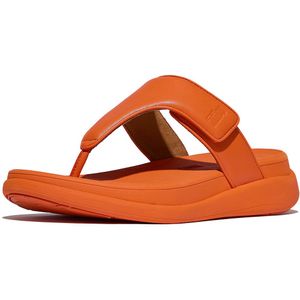 FitFlop TM F-Mode Go Adjustable Toe-Post teenslippers oranje