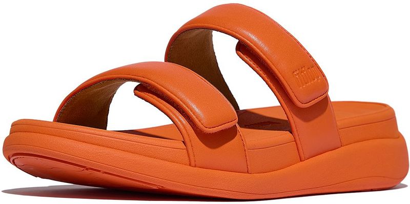 Fitflop Pantolette "F-MODE GO", Plateausandale mit dämpfender MICROWOBBLEBOARD Technologie