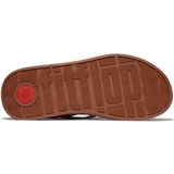 Fitflop - F-mode - Sandalen - Zwart - Luxe Leer, Microwobbleboard™-Middenzool