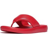 Fitflop Zehentrenner "iQUSHION D-LUXE", Flats, Slides, Sandale mit weichem Zehensteg