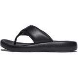 FitFlop - iQushion D-Luxe Padded Leather Toe-Post Sandals - Rood - Leer