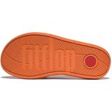 FitFlop - iQushion D-Luxe Padded Leather Toe-Post Sandals - Satsuma - Leer - Ergonomisch Ontworpen