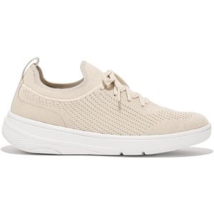 FitFlop - Super-Q Knit - Sneakers - Zwart - Gebreid Bovenwerk