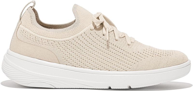 FitFlop - Super-Q Knit - Sneakers - Zwart - Gebreid Bovenwerk