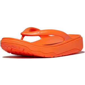 FitFlop - Relieff Recovery Toe-Post Sandals - Slippers - Pop Orange - Microwobbleboard Technologie