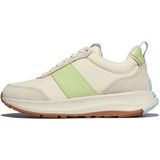 FitFlop - F-Mode Flow - Sneaker - Lime - Nylon & Suède Mix, Microwobbleboard-tussenzool