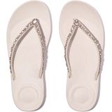 FitFlop - iQushion Multi-Crystal - Flip-Flops - All Black - Ergonomisch