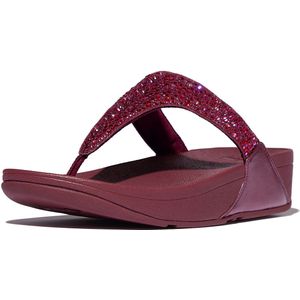 Fitflop Zehentrenner �»LULU CRYSTAL«, Sandale, Pantolette mit Schmucksteine
