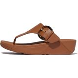 Lulu - Sandalen - Schildpad - Glad Leer - Verstelbare Gesp