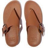 Lulu - Sandalen - Schildpad - Glad Leer - Verstelbare Gesp