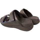 FitFlop - F-Mode Go - Slippers - Zwart - Imitatieleer