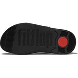 FitFlop - F-Mode Go - Slipper - Zwart - Imitatieleer, Microwobbleboard Demping