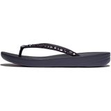 FitFlop - iQushion Multi-Crystal - Flip-Flops - Midnight Navy - Materiaal: EVA