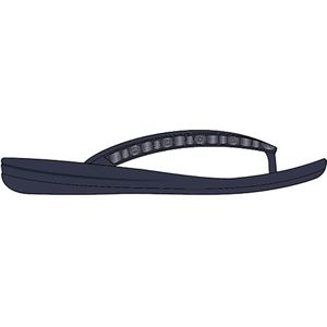 FitFlop - iQushion Multi-Crystal - Flip-Flops - Midnight Navy - Materiaal: EVA